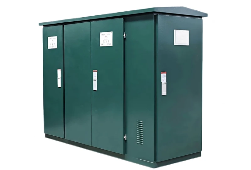 transformateur de distribution triphasé en coffret