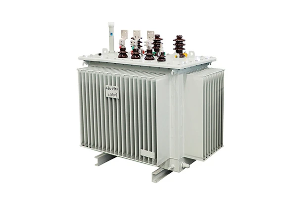 Transformateur de distribution immergé dans l'huile de 10kV triphasé