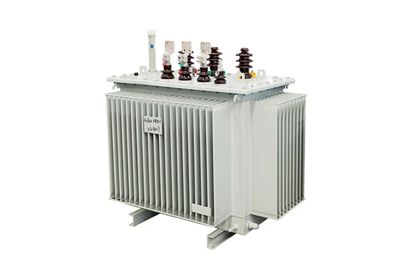 Transformateur de distribution immergé dans l'huile de 10kV triphasé