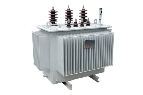 Transformateur de distribution immergé dans l'huile de 100kVA triphasé