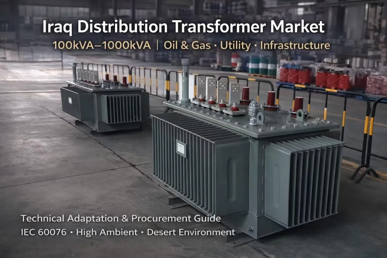Analyse approfondie du marché irakien des transformateurs de distribution: Guide d'adaptation technique et d'approvisionnement pour les produits 100kVA-1000kVA